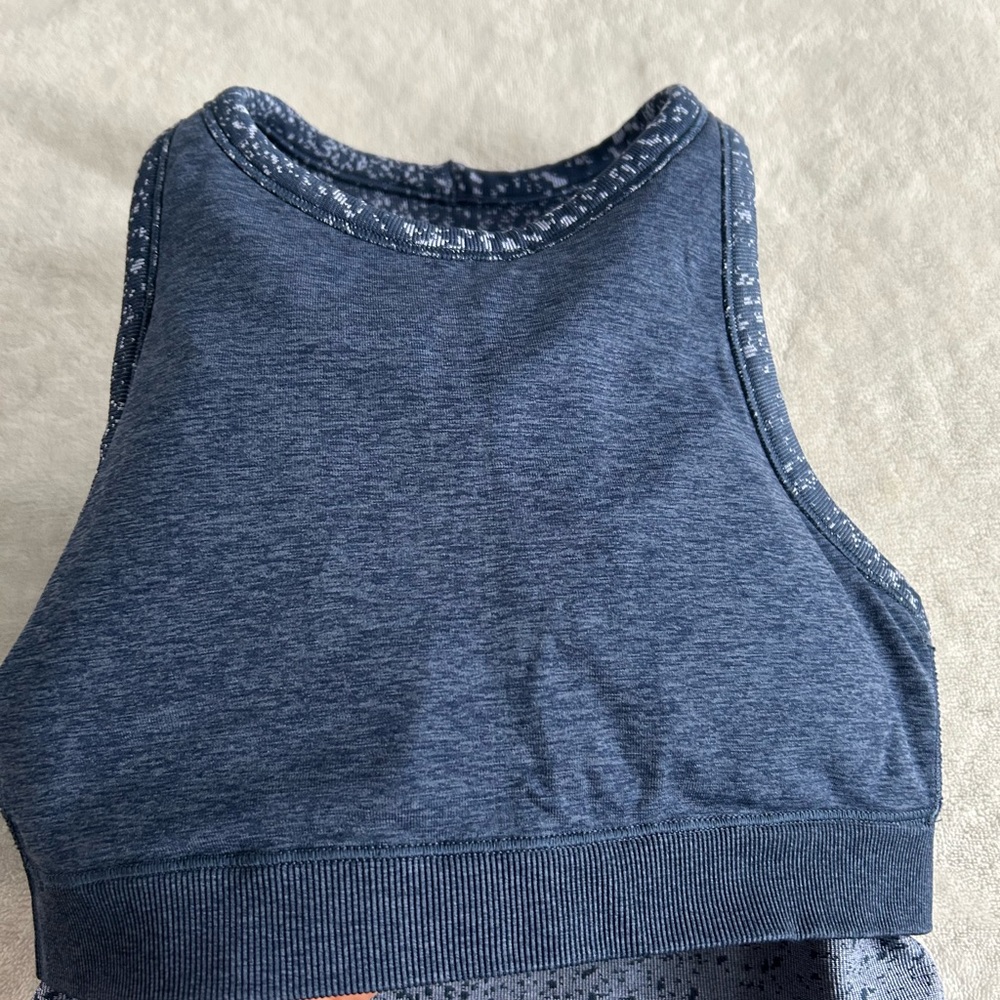 lululemon athletica Blue Sports Bra